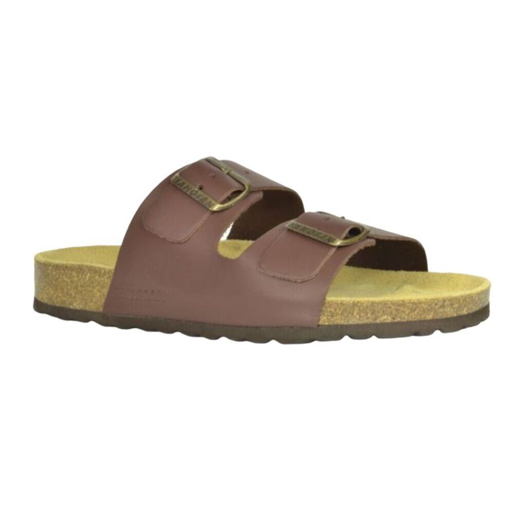 Sanosan Mens Aston Sandals / Dark Brown